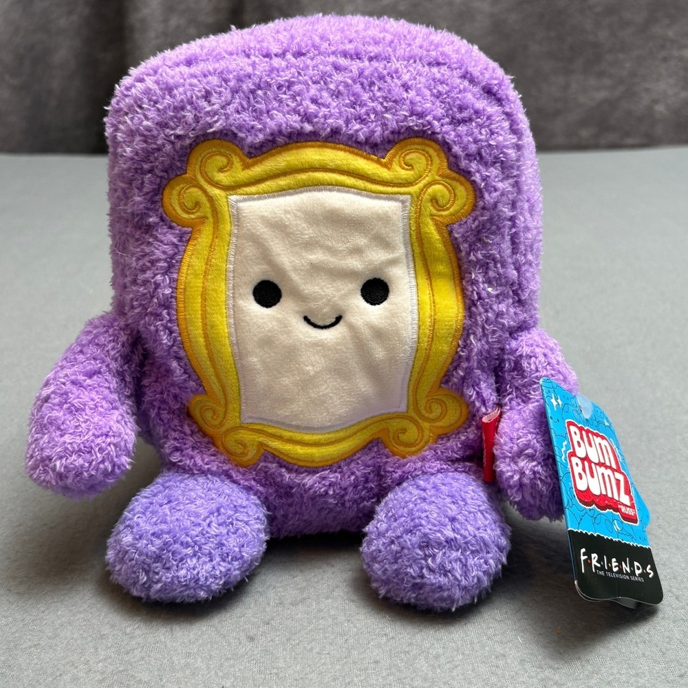 BumBumz Friends Peephole‎ Plush Russ Jazwares Purple Frame BBZ8-447 NWT 7.5 Inch